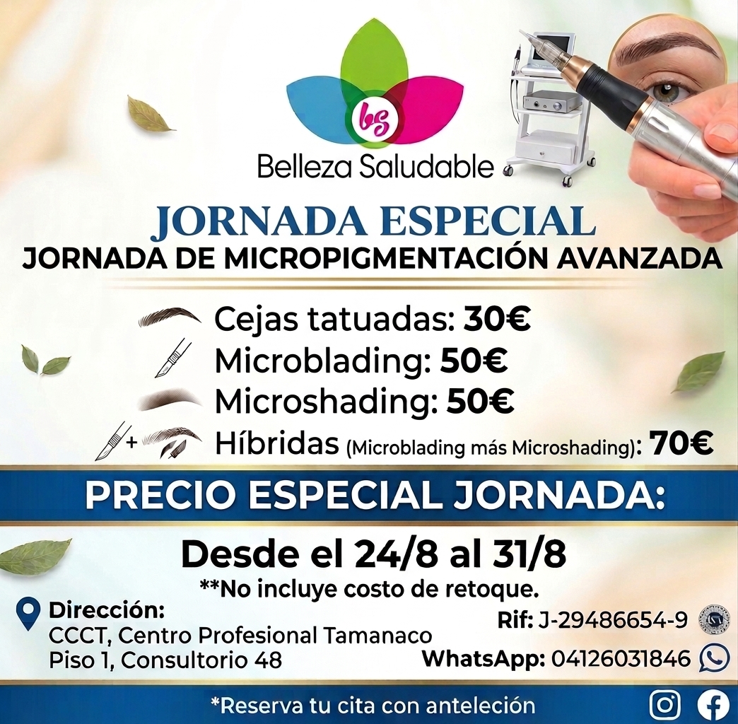 Jornada de Micropigmentación de Cejas