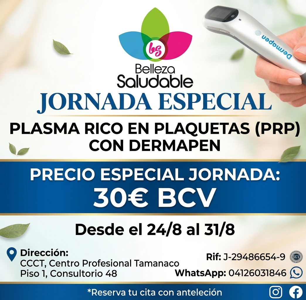Jornada de Plasma Rico en Plaquetas 