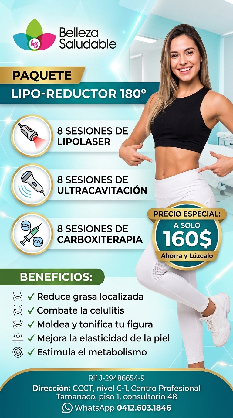 Paquete promocional Lipo-reductor 180°